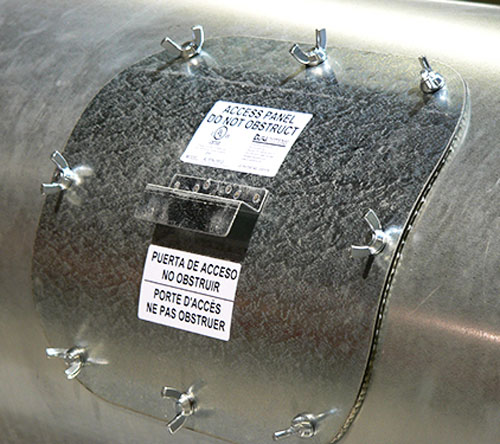 grease duct access doors