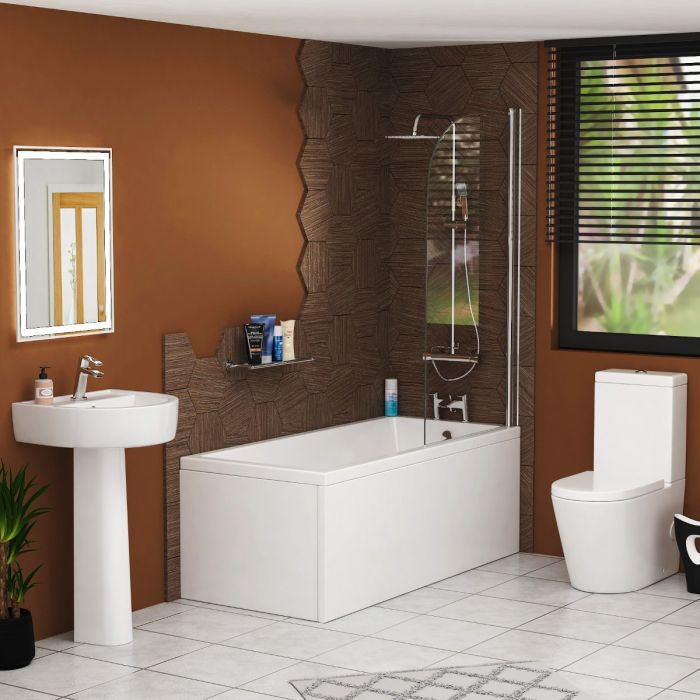 Toilet and basin