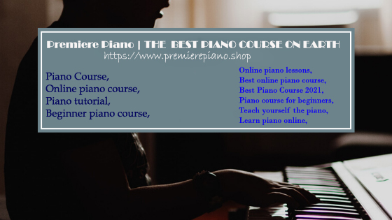 Online piano course