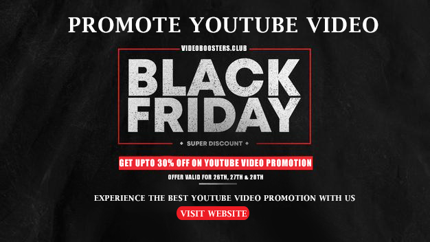 With a huge Black Friday sale for YouTube performers, The Video Boosters Club is back