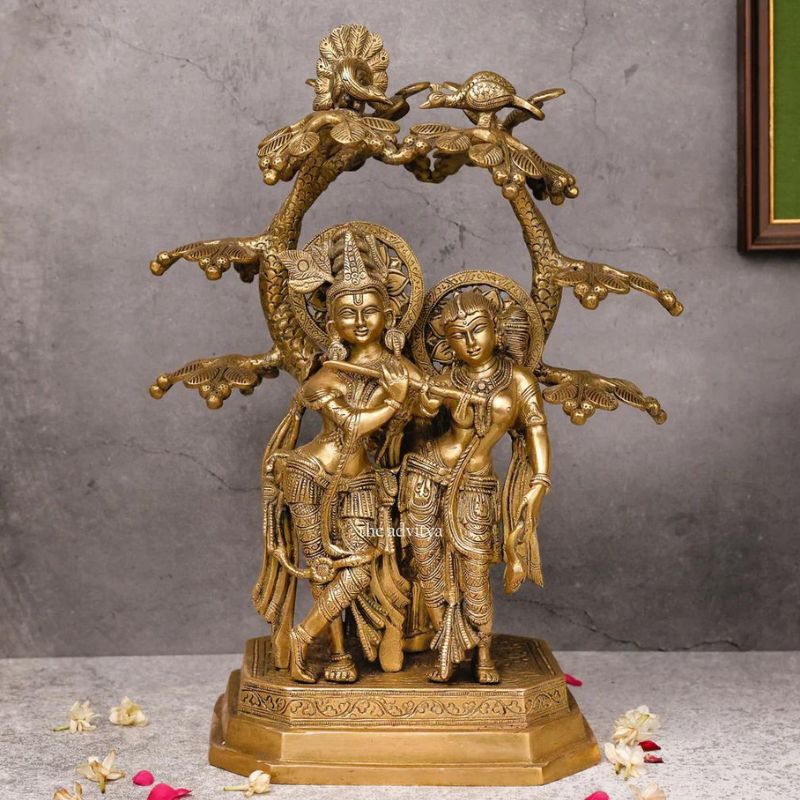 The Beauty and Meaning of Radha Krishna Statues
