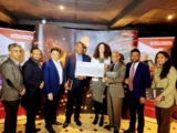 Chance to Shine receives a £7903 Cheque from ARTA